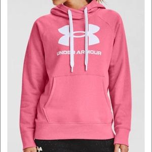 Pink Under Armour Hoodie